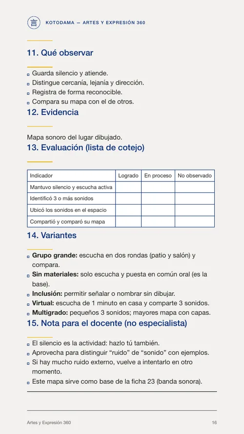 Pulso y acento con el cuerpo