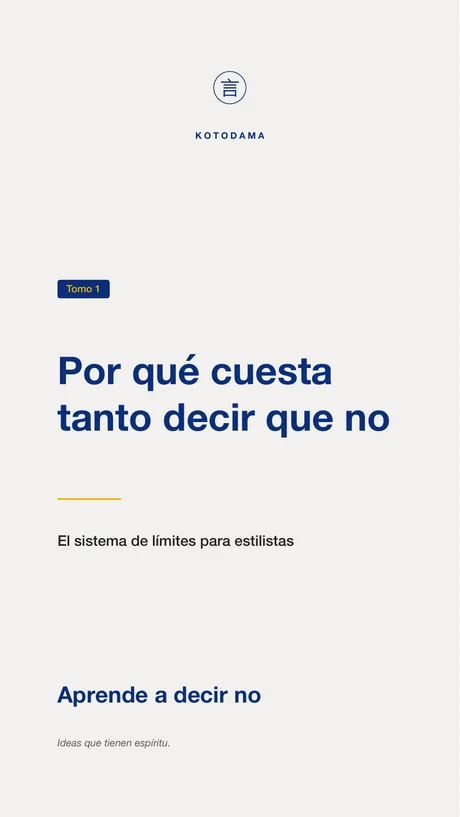 Portada de Aprende a decir no