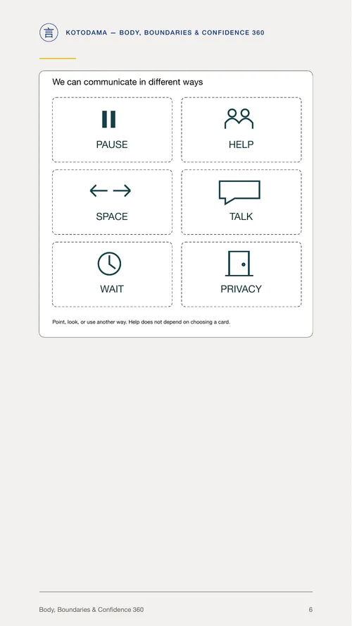 Printable communication cards