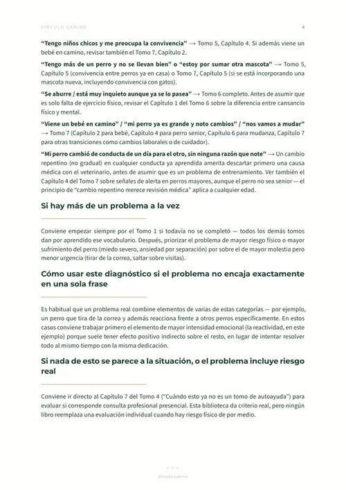 Encontrar por dónde empezar